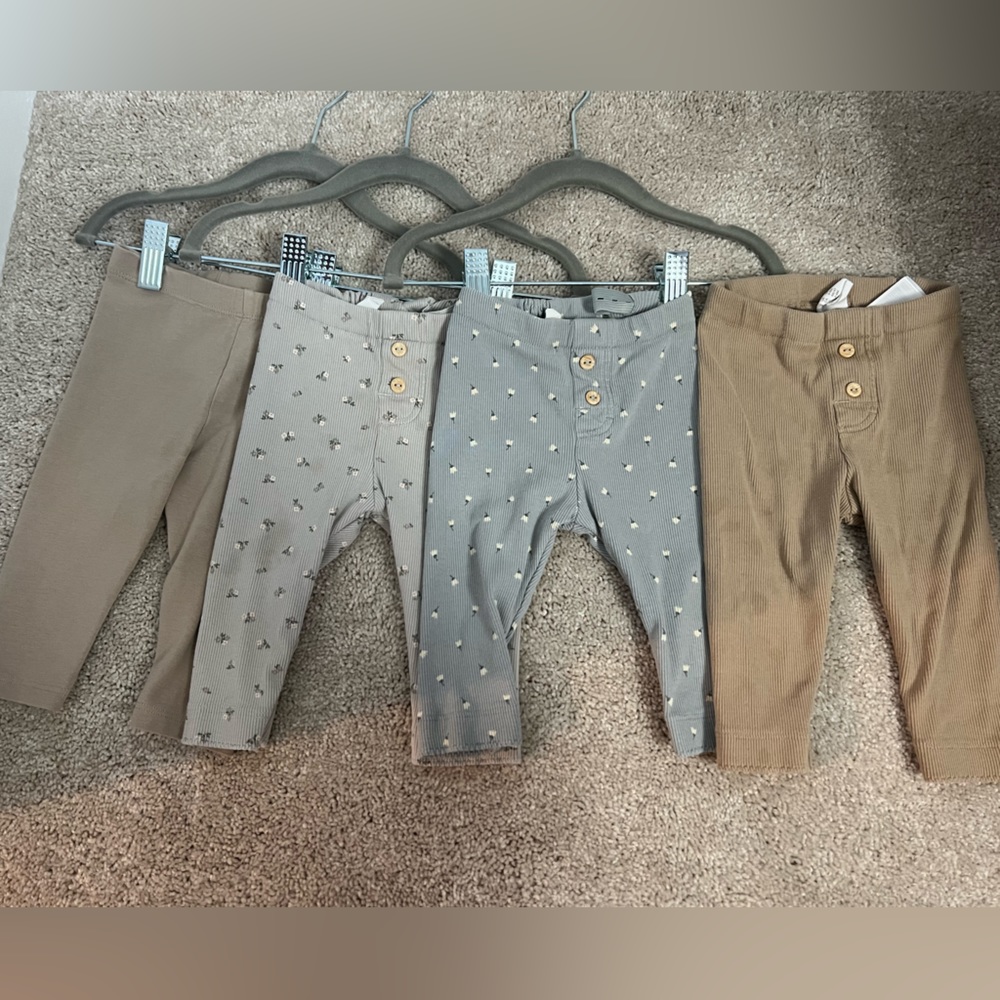 Neutral H&M pant bundle! 6 mos